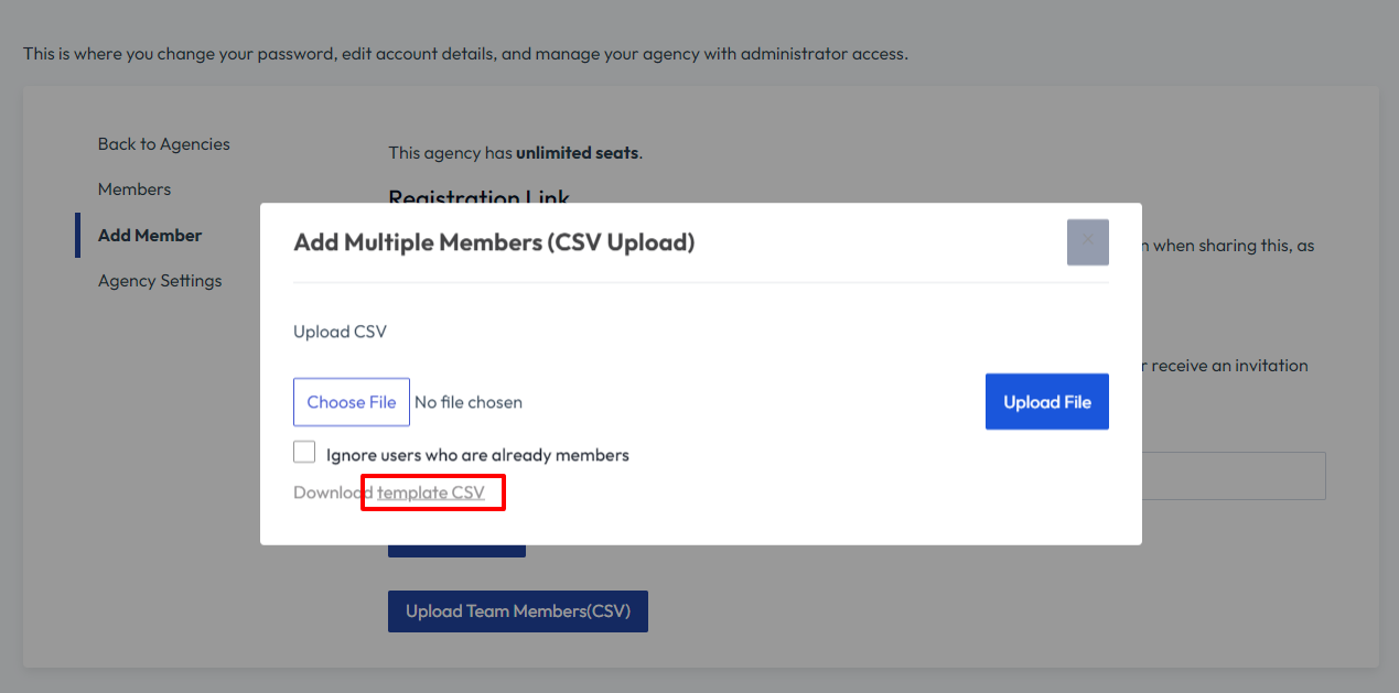 CSV Upload - New CSV  Format